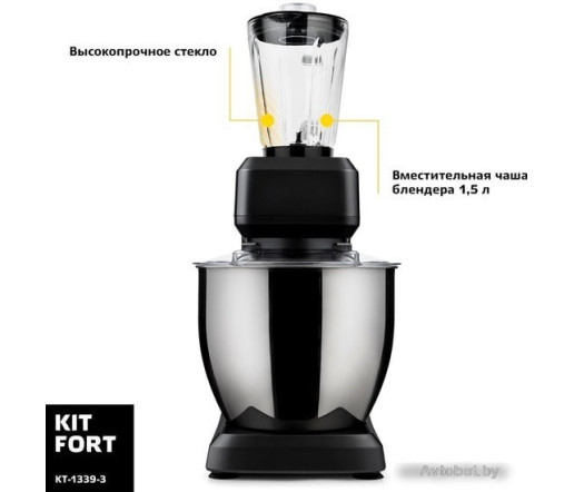 Кухонный комбайн Kitfort KT-1339-3 Кухонный комбайн Kitfort KT-1339-3