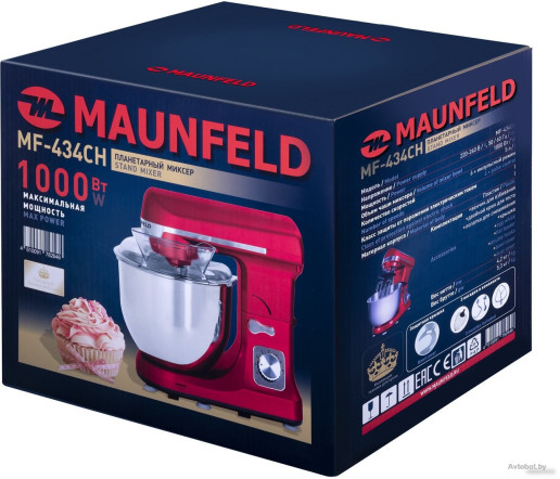 Планетарный миксер MAUNFELD MF-434CH Планетарный миксер MAUNFELD MF-434CH