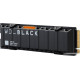 SSD WD Black SN850 NVMe Heatsink 1TB WDS100T1XHE