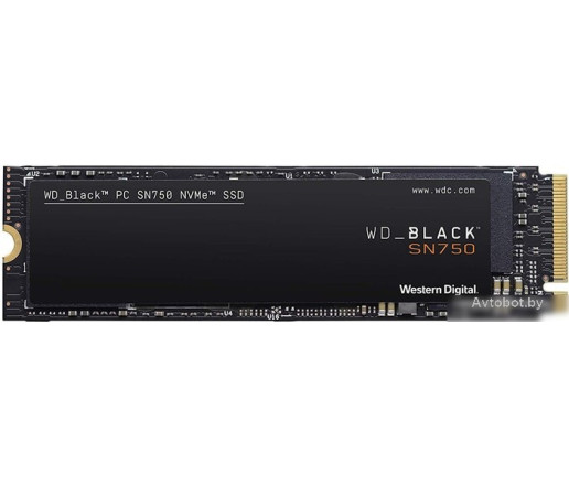 SSD WD Black SN750 4TB WDS400T3X0C SSD WD Black SN750 4TB WDS400T3X0C