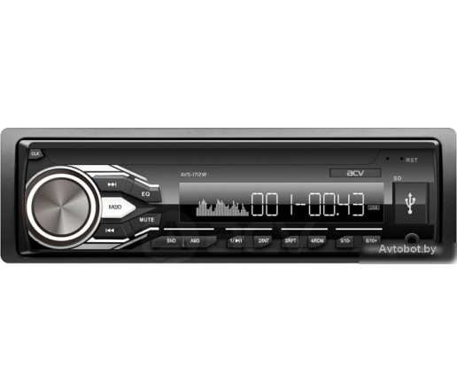 USB-магнитола ACV AVS-1712W