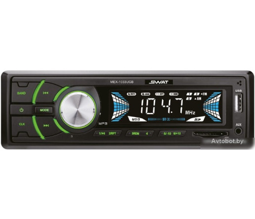 USB-магнитола Swat MEX-1033UBG USB-магнитола Swat MEX-1033UBG