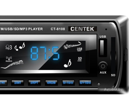 USB-магнитола CENTEK CT-8108