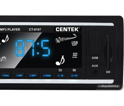 USB-магнитола CENTEK CT-8107