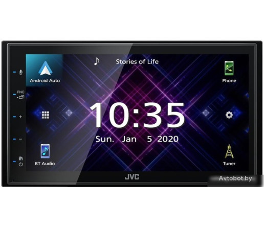 USB-магнитола JVC KW-M560BT
