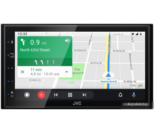 USB-магнитола JVC KW-M560BT