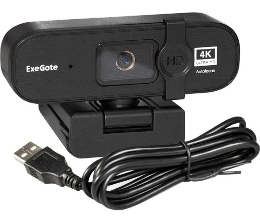 Веб-камера ExeGate Stream HD 4000 4K UHD T-Tripod Веб-камера ExeGate Stream HD 4000 4K UHD T-Tripod
