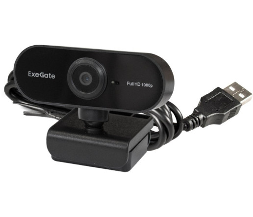 Веб-камера ExeGate Stream C925 FullHD T-Tripod Веб-камера ExeGate Stream C925 FullHD T-Tripod