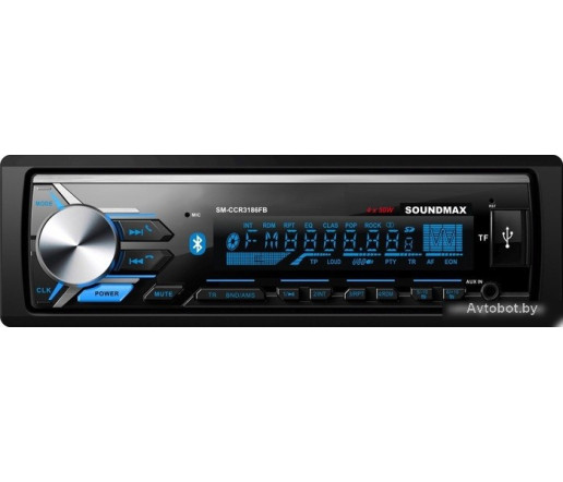 USB-магнитола Soundmax SM-CCR3186FB