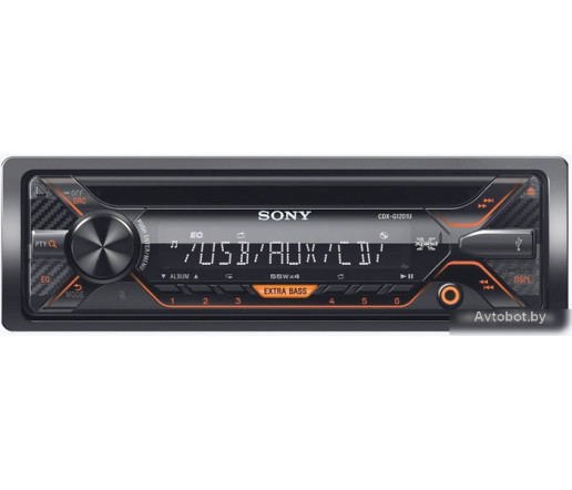 CD/MP3-магнитола Sony CDX-G1201U CD/MP3-магнитола Sony CDX-G1201U