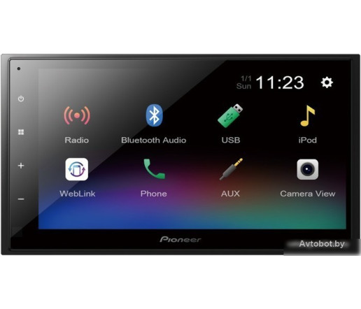 СD/DVD-магнитола Pioneer DMH-A345BT