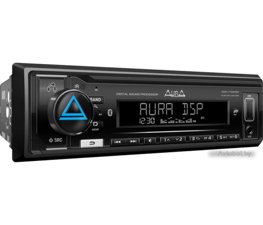 USB-магнитола Aura AMH-77DSP Black Edition (2023) USB-магнитола Aura AMH-77DSP Black Edition (2023)