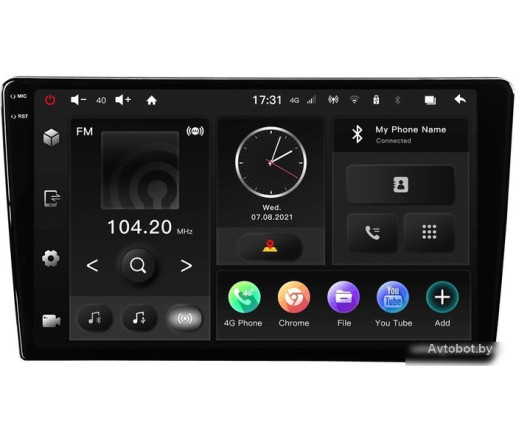 USB-магнитола Incar TMX2-7709-4