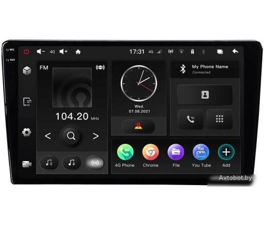 USB-магнитола Incar TMX2-7710-6