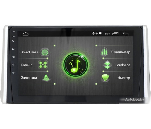 USB-магнитола Incar DTA-2204 для Toyota Rav4 (2020+)