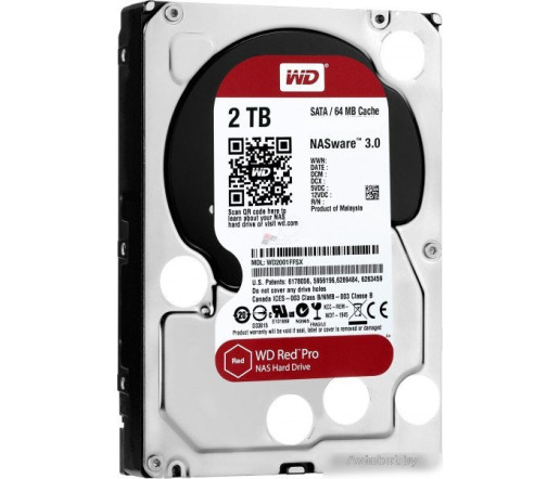 Жесткий диск WD Red Pro 2TB [WD2002FFSX]