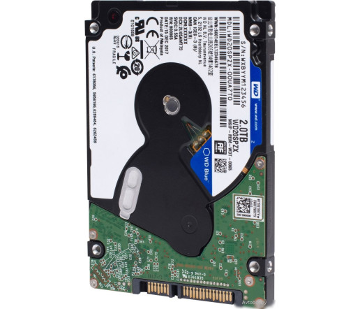 Жесткий диск WD Blue Mobile 2TB WD20SPZX Жесткий диск WD Blue Mobile 2TB WD20SPZX