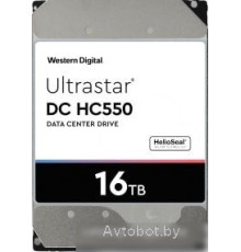Жесткий диск WD Ultrastar DC HC550 16TB WUH721816ALE6L4
