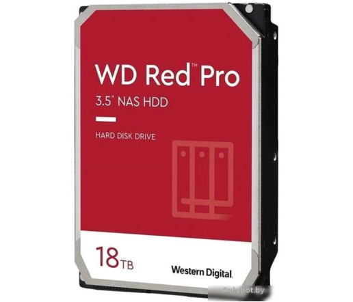 Жесткий диск WD Red Pro 18TB WD181KFGX Жесткий диск WD Red Pro 18TB WD181KFGX