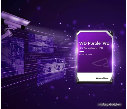 Жесткий диск WD Purple Pro 14TB WD141PURP Жесткий диск WD Purple Pro 14TB WD141PURP