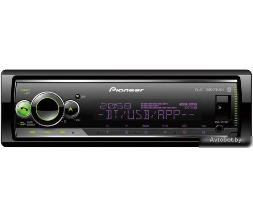 USB-магнитола Pioneer MVH-S520BT