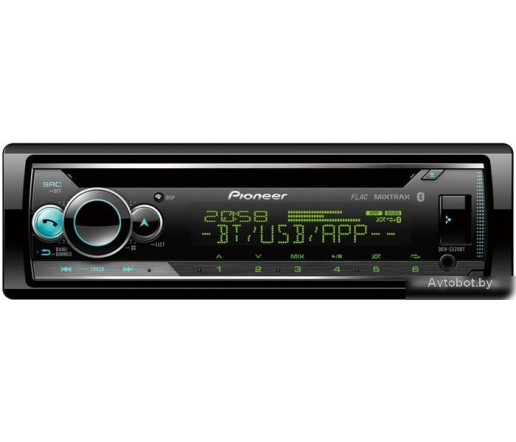CD/MP3-магнитола Pioneer DEH-S520BT