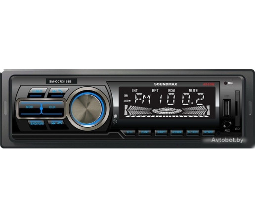 USB-магнитола Soundmax SM-CCR3168B