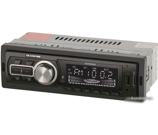 USB-магнитола Soundmax SM-CCR3168B