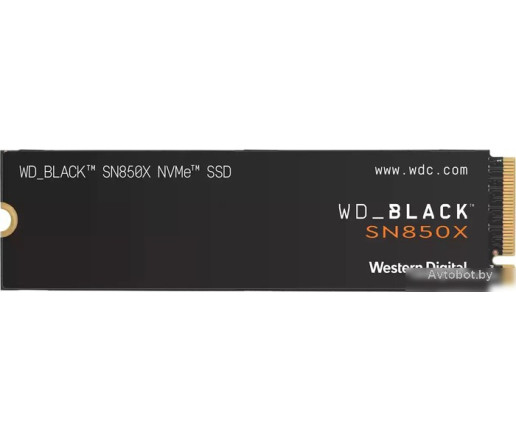 SSD WD Black SN850X NVMe 1TB WDS100T2X0E SSD WD Black SN850X NVMe 1TB WDS100T2X0E