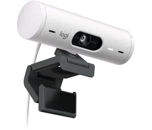 Веб-камера Logitech Brio 500 (белый)