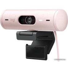 Веб-камера Logitech Brio 500 (розовый)