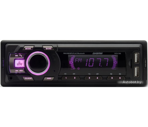 USB-магнитола Digma DCR-700