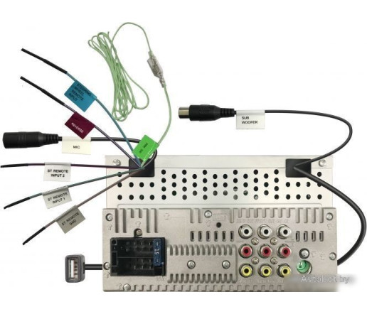 USB-магнитола JVC KW-M150BT