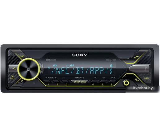 USB-магнитола Sony DSX-A416BT