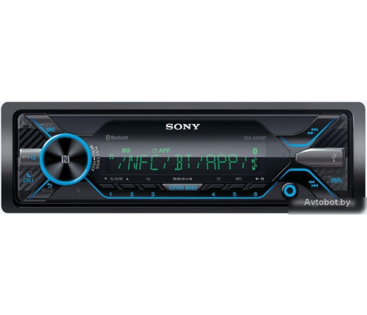 USB-магнитола Sony DSX-A416BT