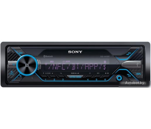 USB-магнитола Sony DSX-A416BT