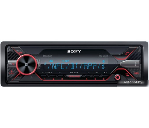 USB-магнитола Sony DSX-A416BT