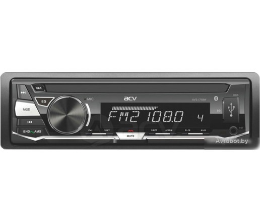 CD/MP3-магнитола ACV AVS-1711BW CD/MP3-магнитола ACV AVS-1711BW