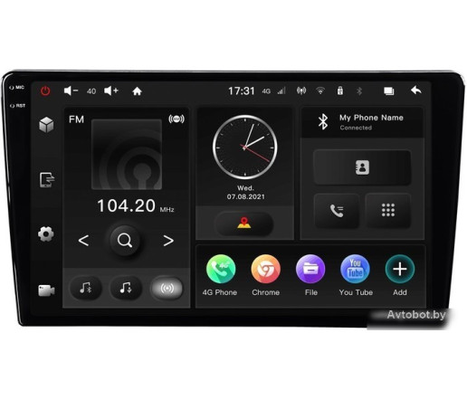 USB-магнитола Incar TMX2-7709-6